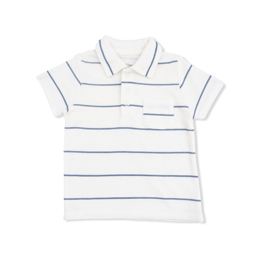 Vintage Stripe - Polo with Casual Short