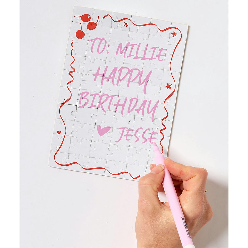 JOS: Jigsaw Greeting Card Puzzle - Sweet Birthday