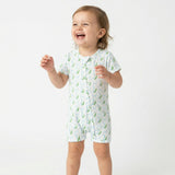 Bluebell Bows Short Sleeve & Shorts Bamboo Sleeper