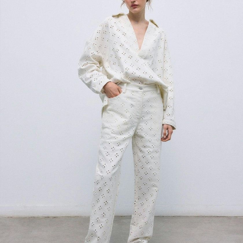 Camelia Woman Pant Pure Cloud Denim