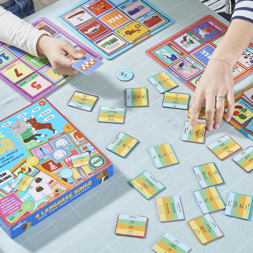 4 Language Bingo Game/Spanish