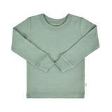 baby pajamas | Basil Green