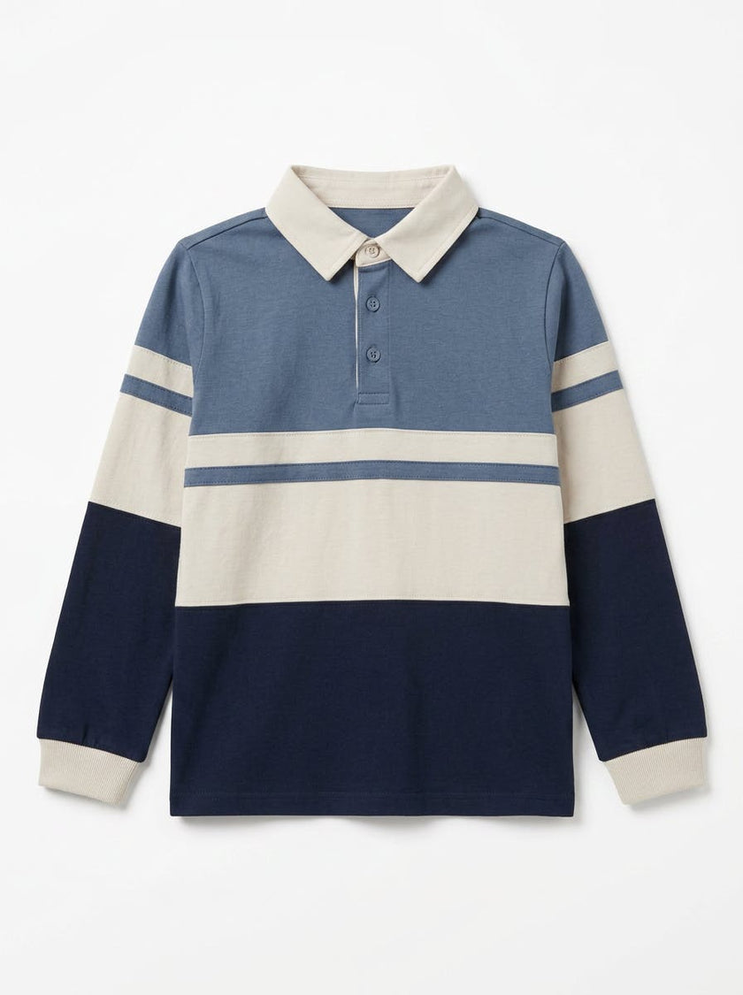 Boys Colorblocked Polo
