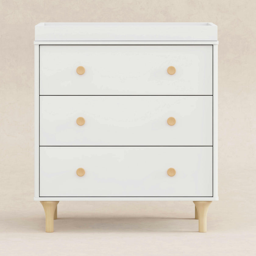 Lolly 3-Drawer Compact Changer Dresser with Removable Changing Tray (34")
