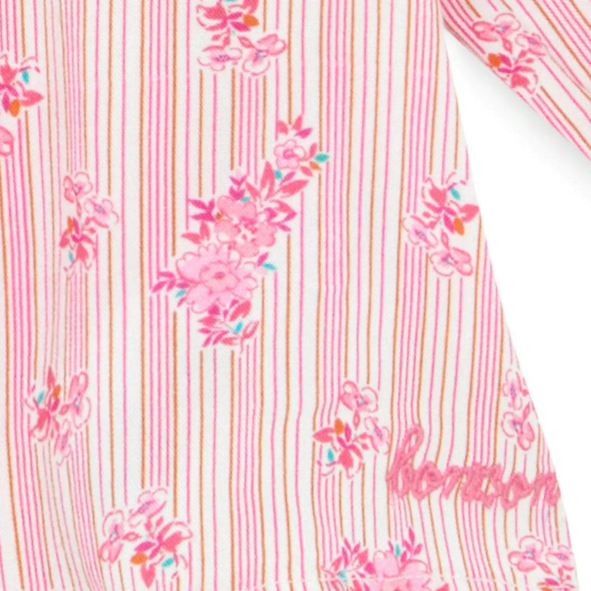 BONTON Floral Stripes Reina Baby Blouse