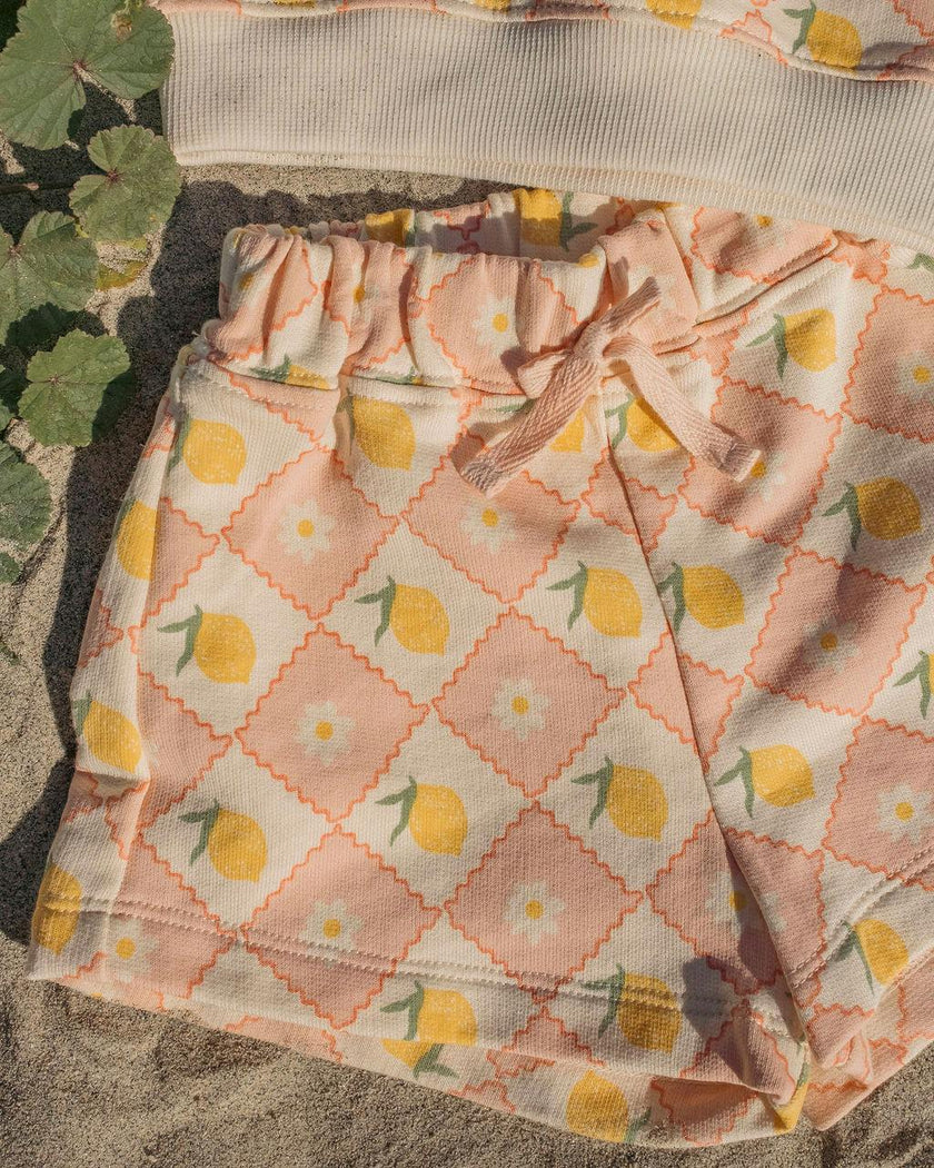 Sweatshirt Set in Lemon Twist
