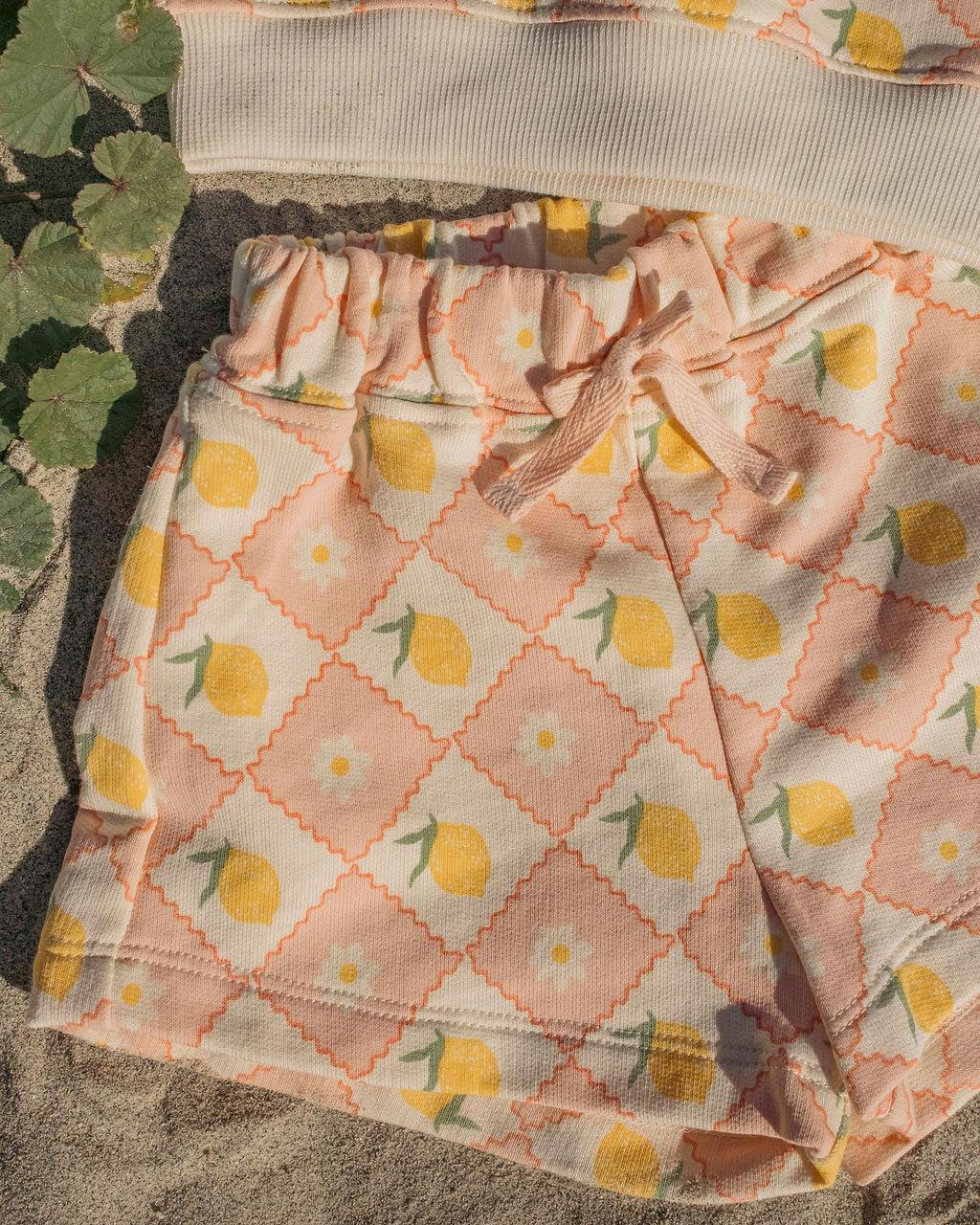 Sweatshirt Set in Lemon Twist