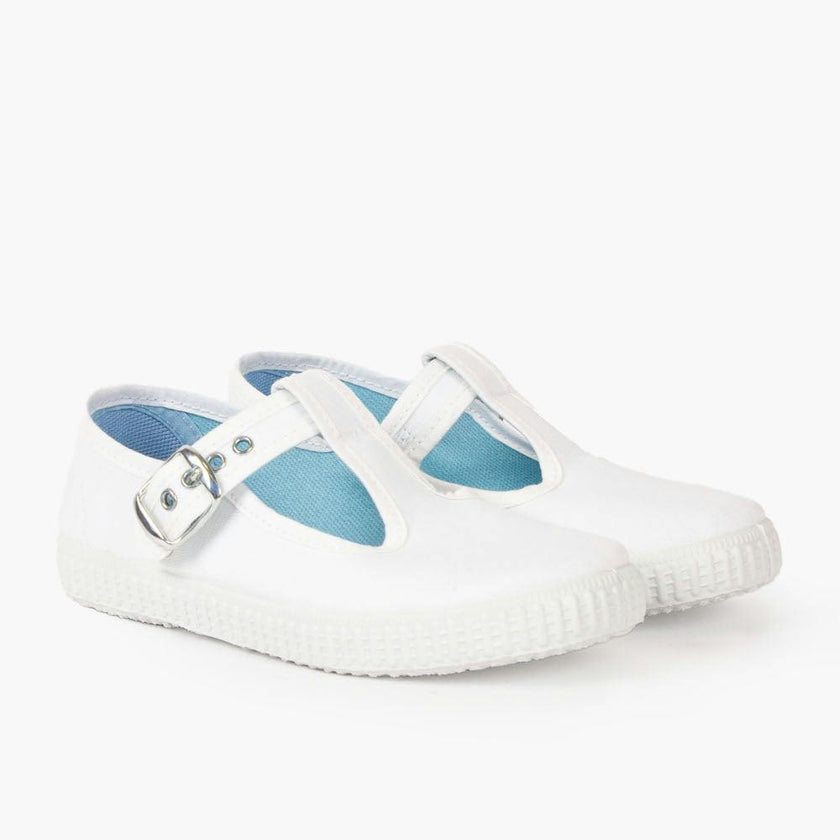 Hampton Canvas Nantucket Shoes in White