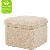 Cali Storage Shearling Ottoman