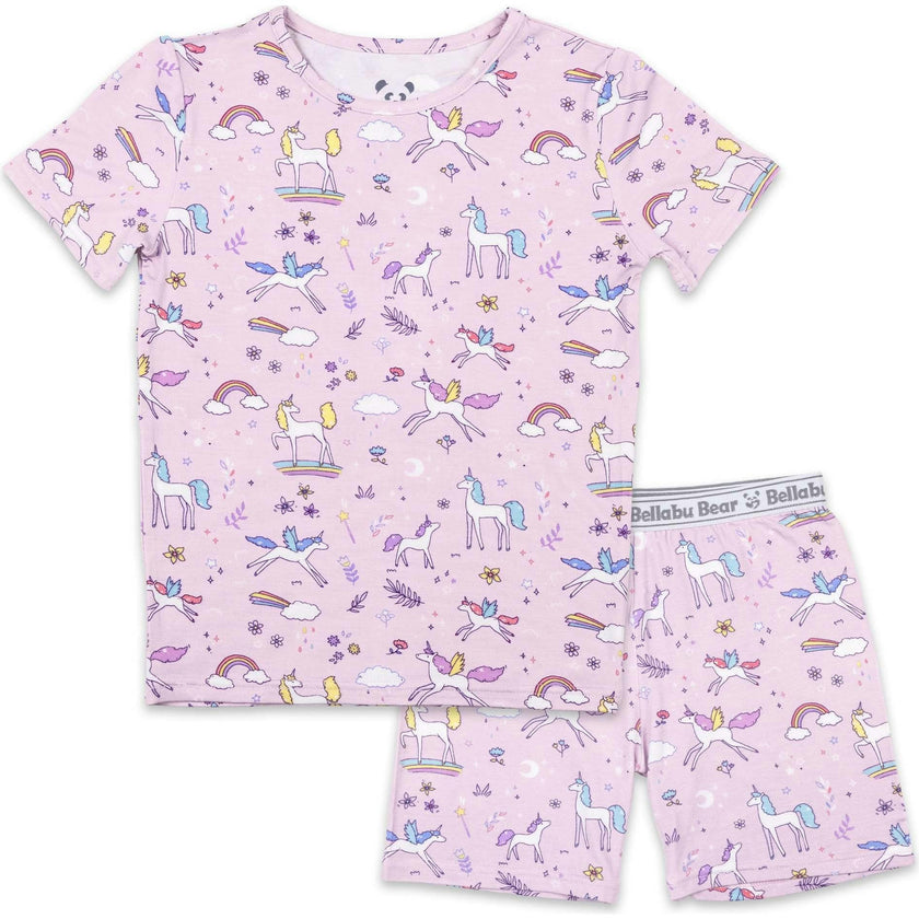 Enchanted Bamboo Kids Pajama Short Set