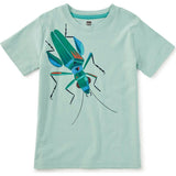 Flower Beetle Graphic Tee, Green