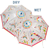 Rainbow Fairy Transparent Colour Changing Umbrella