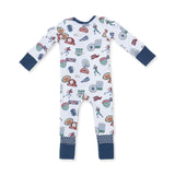 Football Patches - Convertible Romper