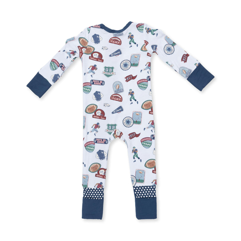Football Patches - Convertible Romper