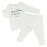 "grandma loves me" FOG Baby Rib 2pc Set