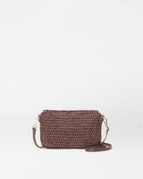 Brown Crochet Crochet Convertible Crossbody
