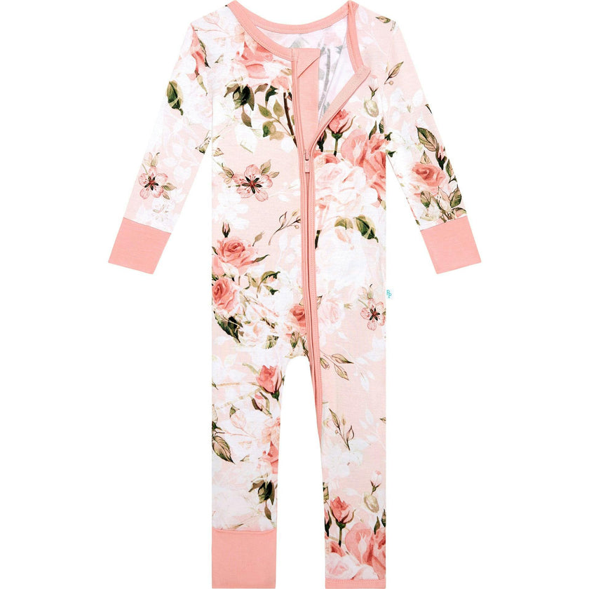 Vintage Pink Rose Convertible One Piece