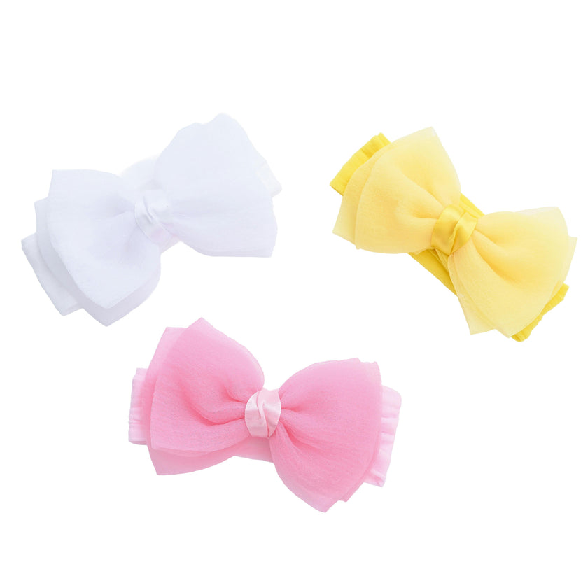 Sheer Knot Bow Headband