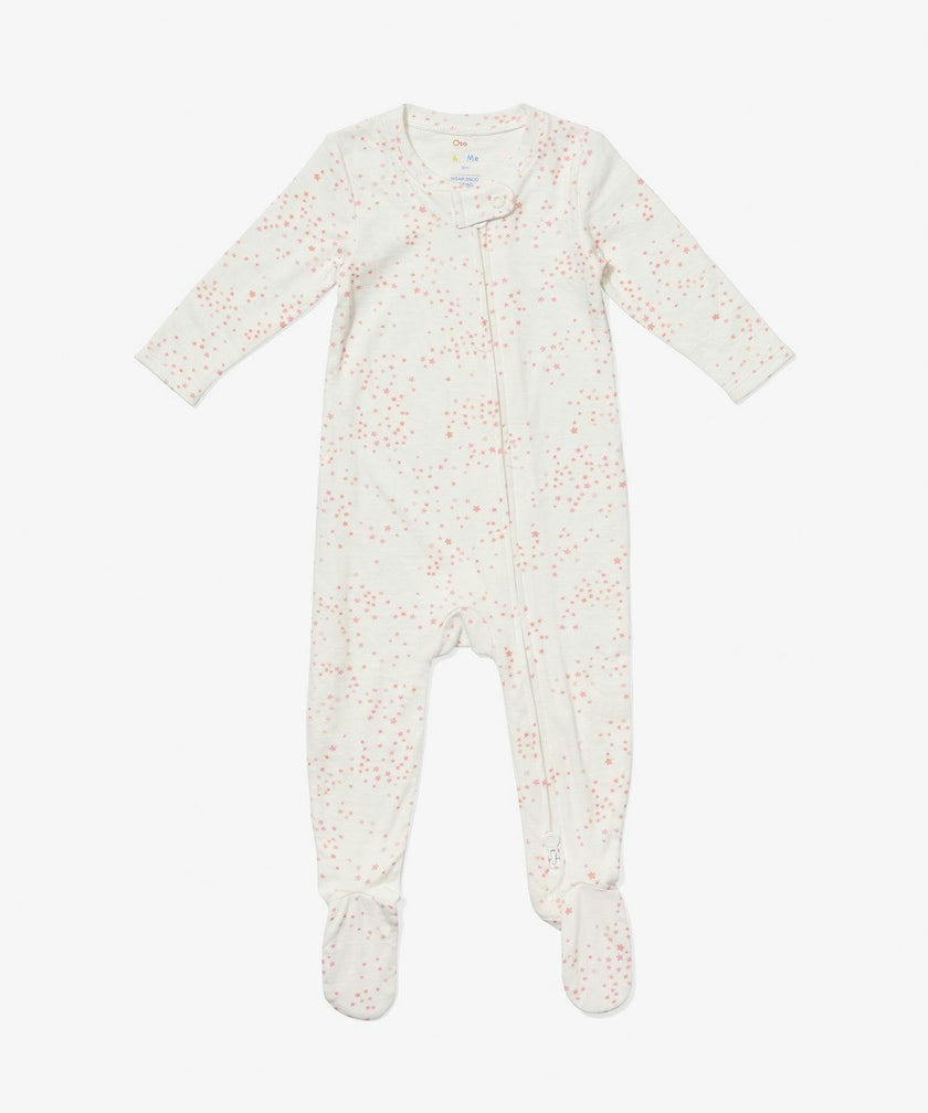 Marley Zip Pajama, Rose Star