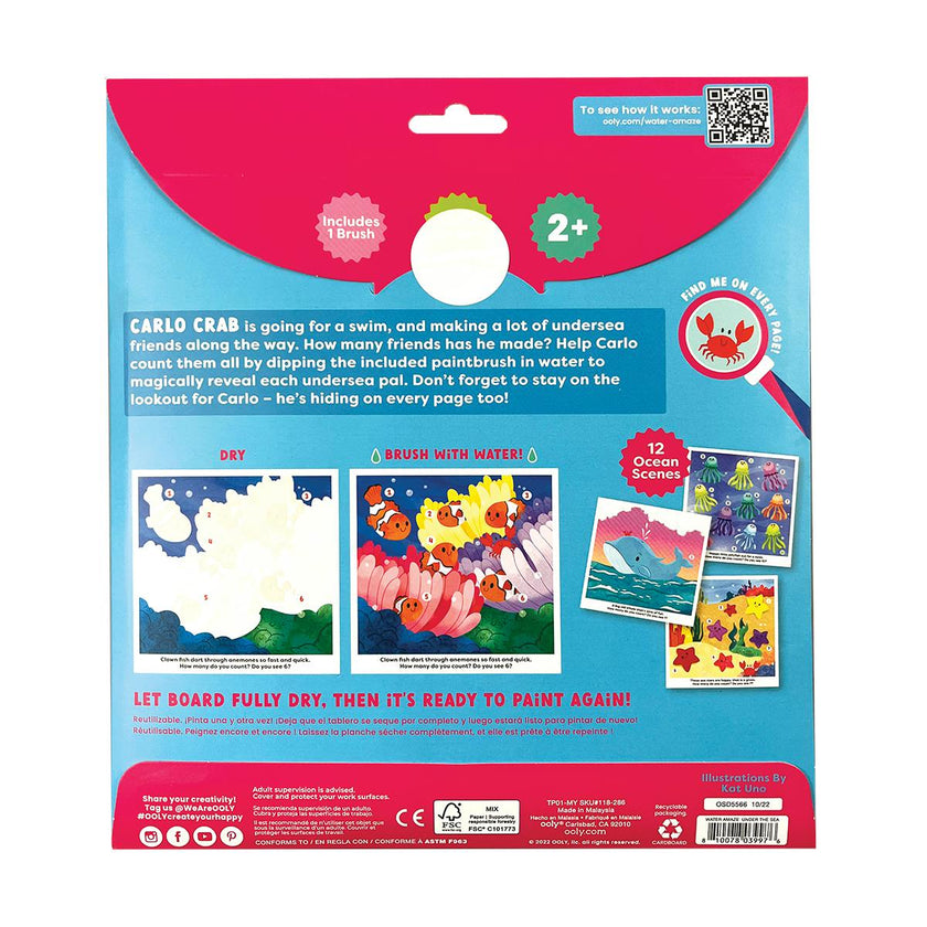 Water Amaze Water Reveal Boards - Under The Sea - 12 Boards