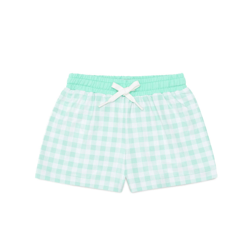 Tatum Trunks in Harbour Breeze Gingham