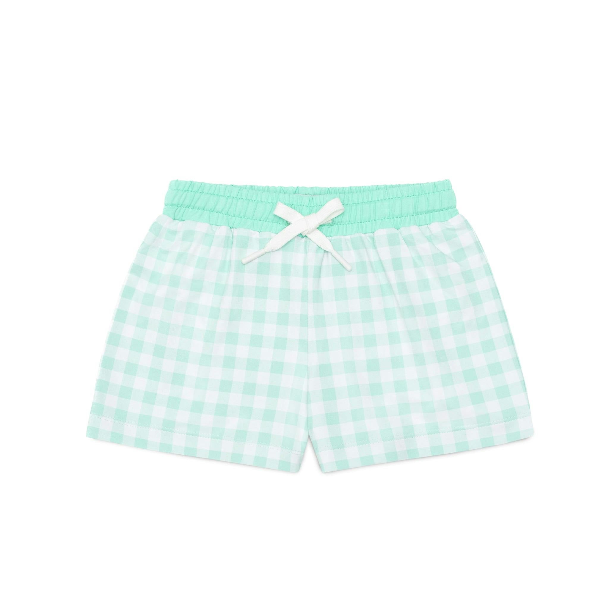 Tatum Trunks in Harbour Breeze Gingham