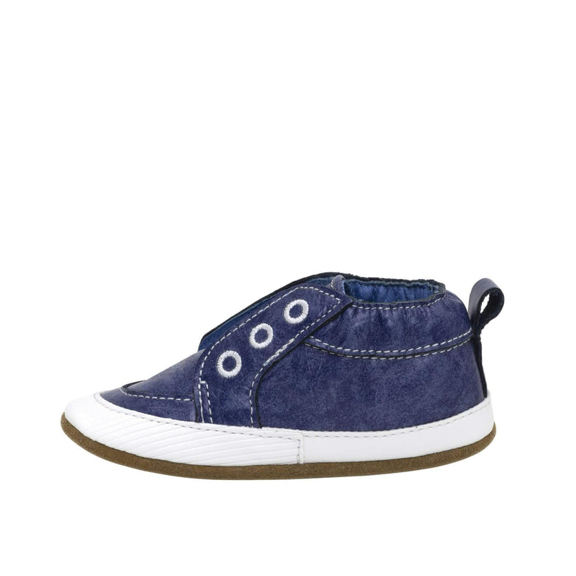 Stylish Steve Navy Soft Sole