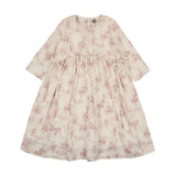 Ribbon Tie 3/4 Sleeve Dress
