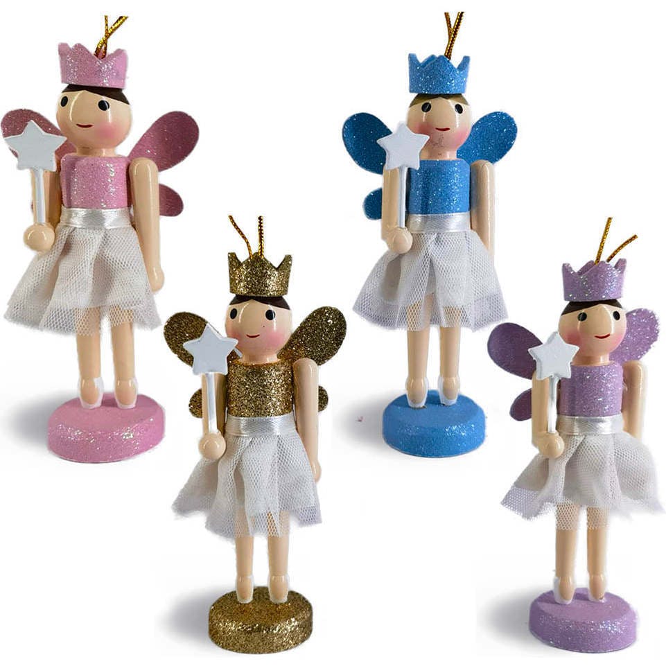 Angel Fairy Ornaments Set of 4