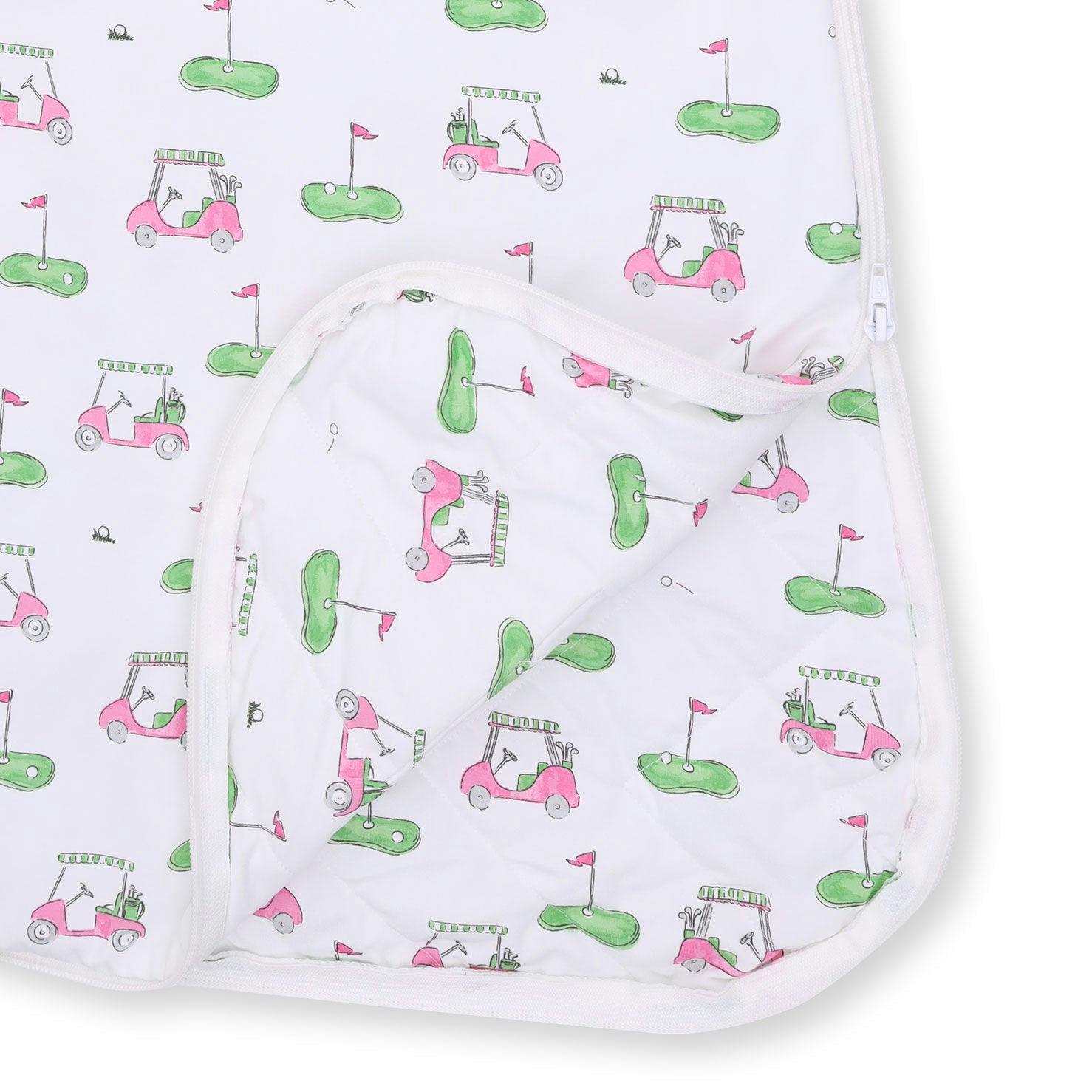 Golf Carts Pink - Sleep Bag