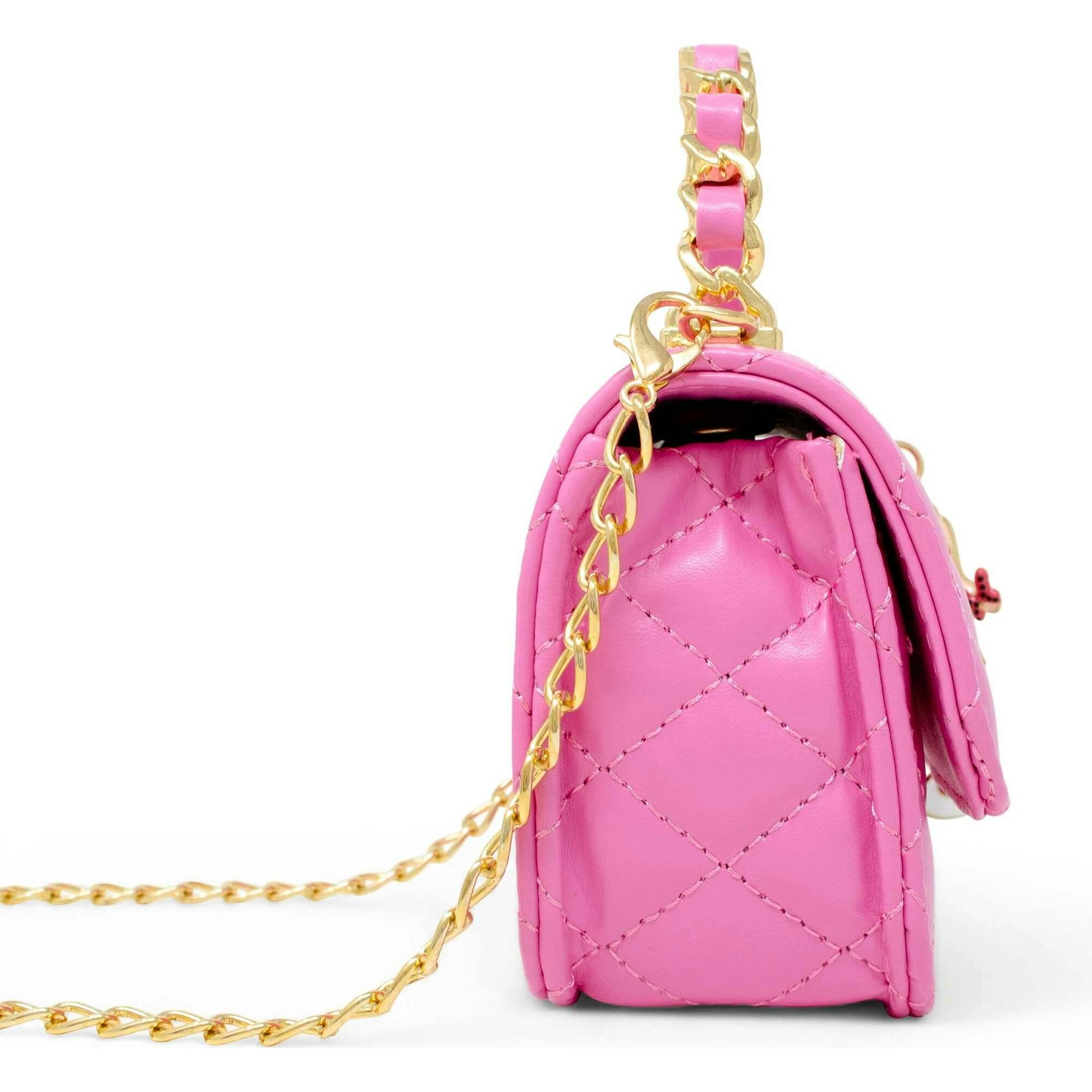 Girl's Classic Link Chain Top Handle Handbag