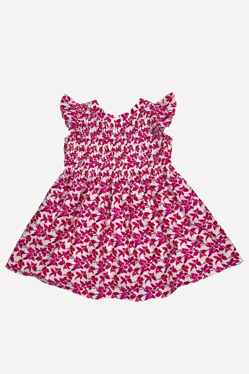 VIYA PINTUCK DRESS