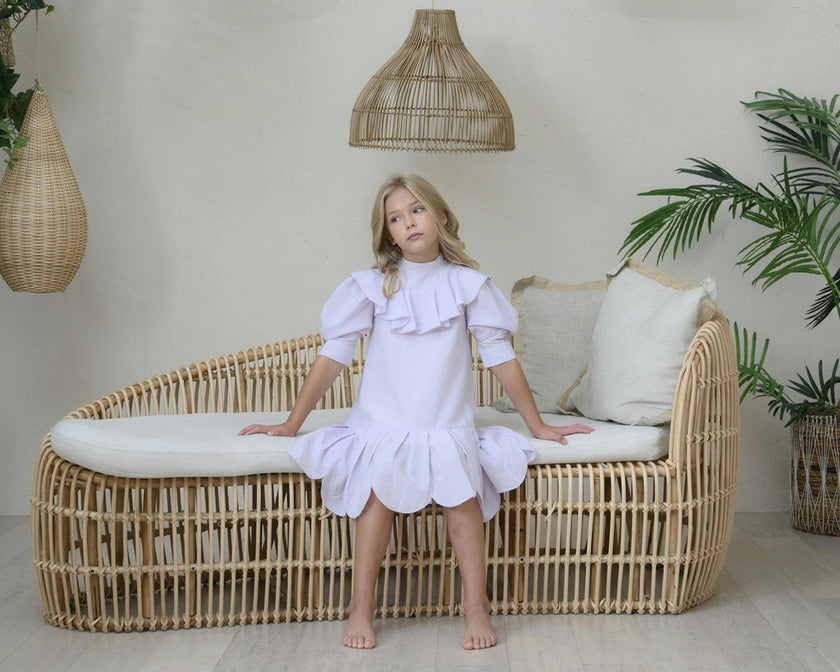 Olivia dress (blush pink)