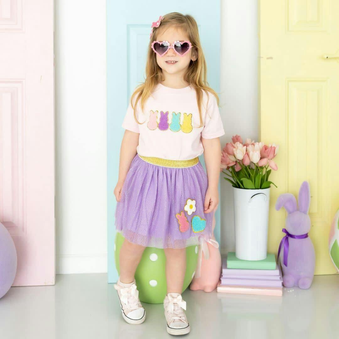 Pink Peeps Easter Clip Set