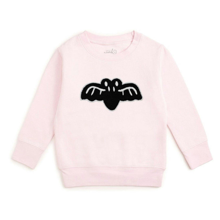 Bat Patch Halloween Sweatshirt