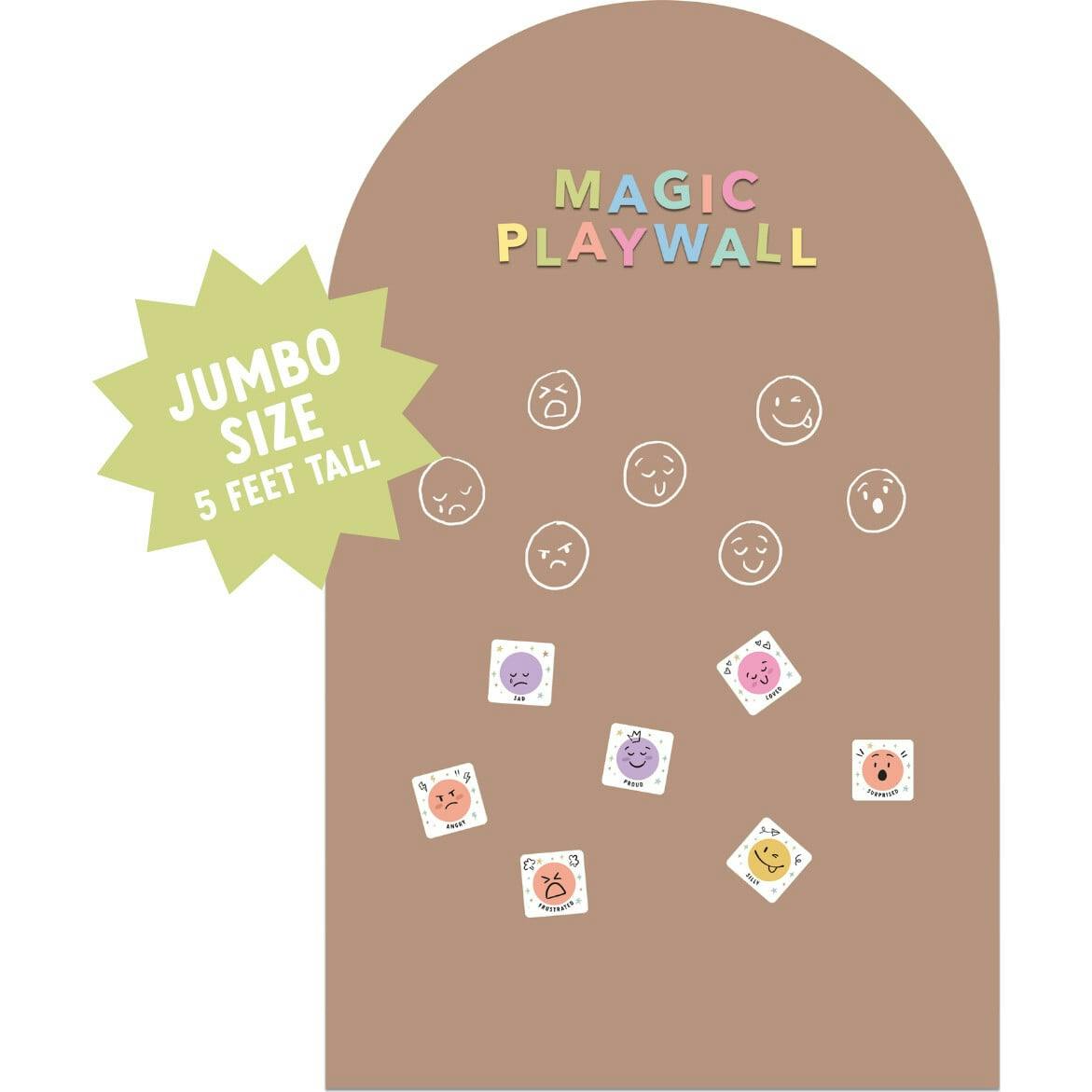JUMBO Magic Playwall - Arch Magnetic Wall Decal for Kids