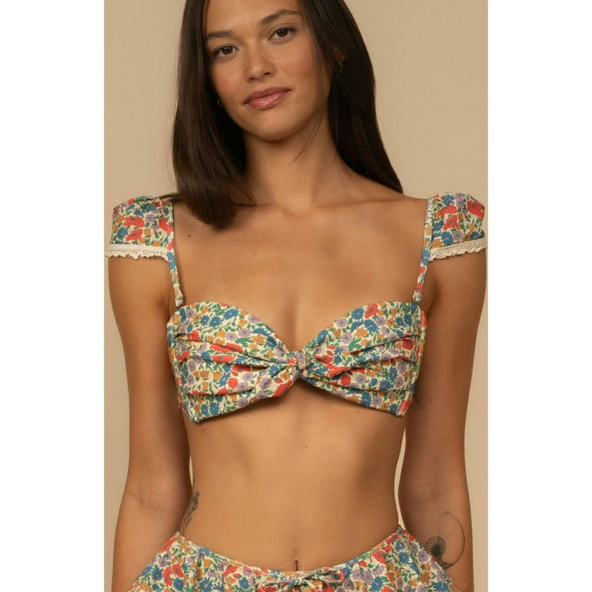 Cabana Bikini Top w/Trim