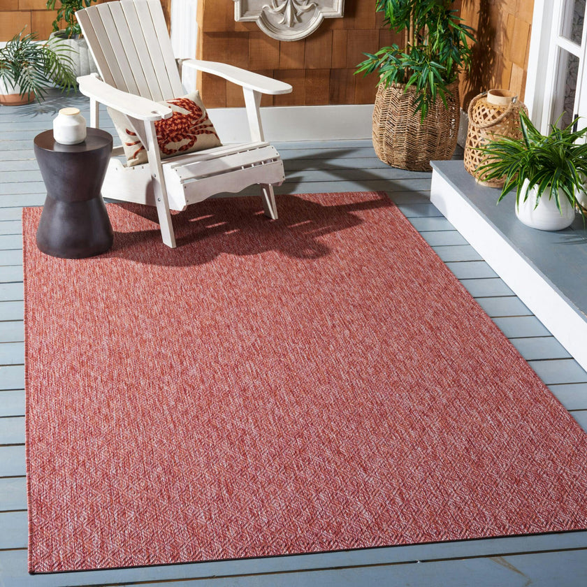 Courtyard Orion Indoor/Outdoor Rug, Red