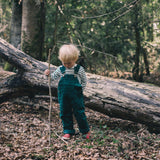 Evergreen Corduroy Overalls