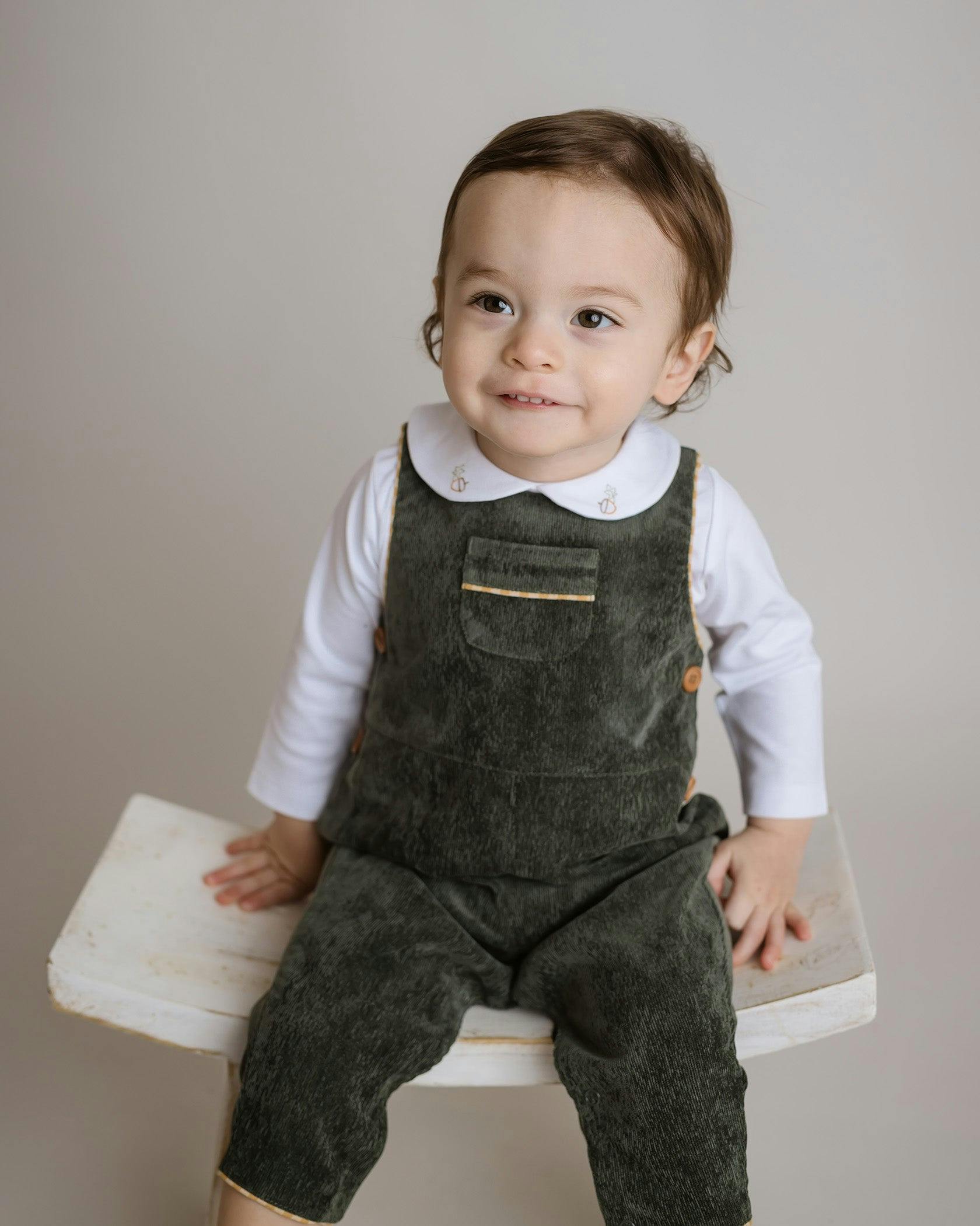 Acorn Long Sleeve Onesie