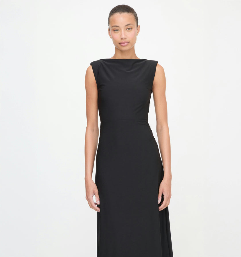 The Sloane Dress - Black Jersey