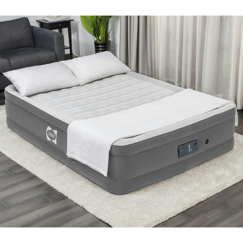 AlwayzAire: 18" Airbed - Queen - Built-In Comfort Pump