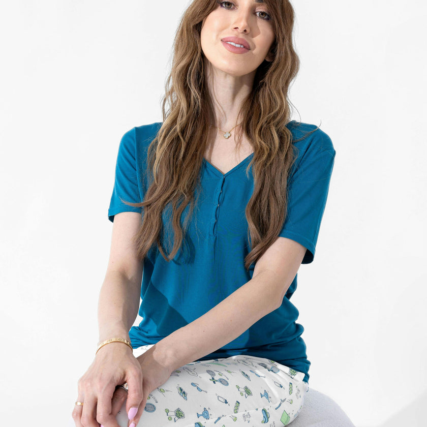 Tennis Bamboo Women's Pajama Set