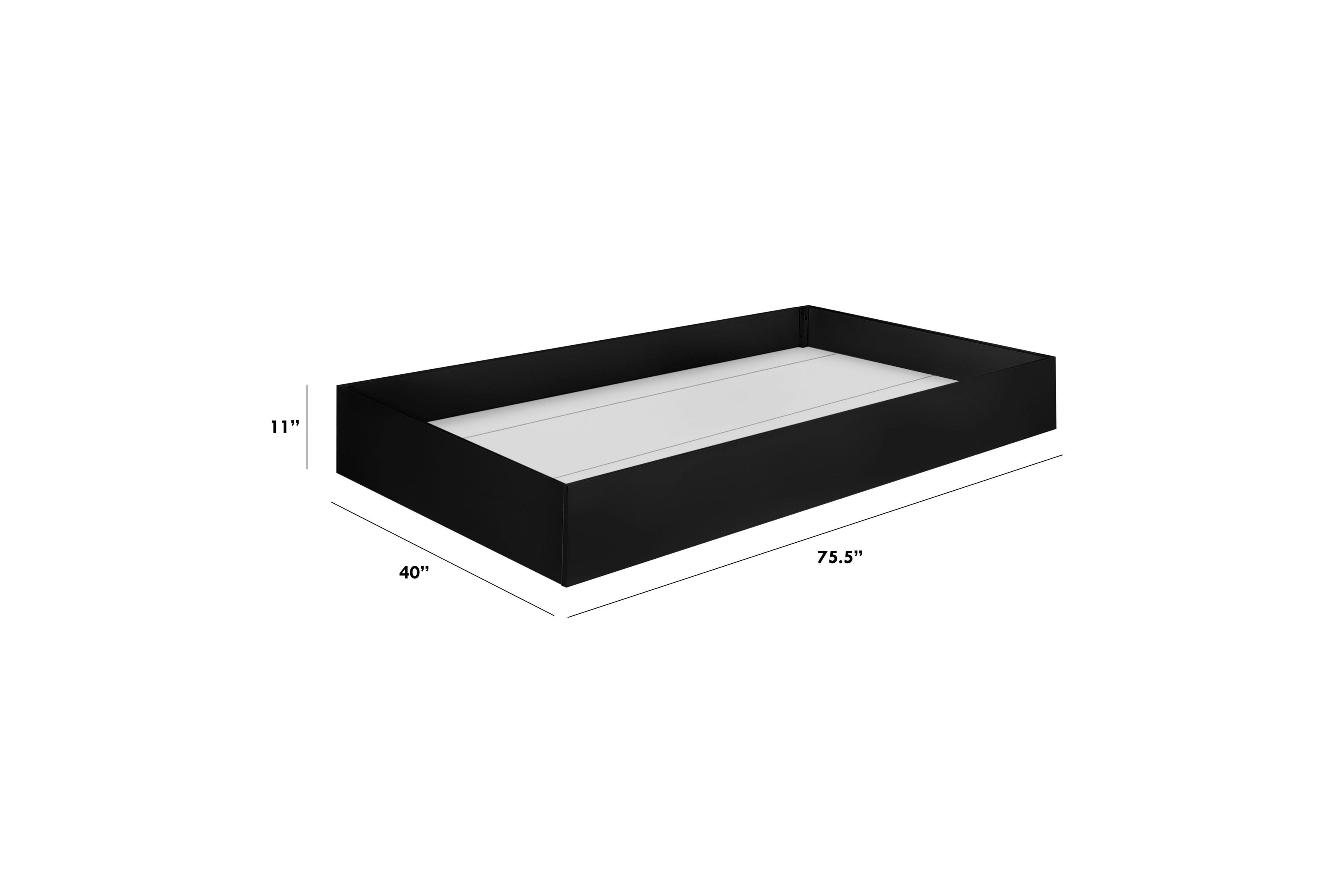 The MDB Family Universal Twin Storage Trundle Bed