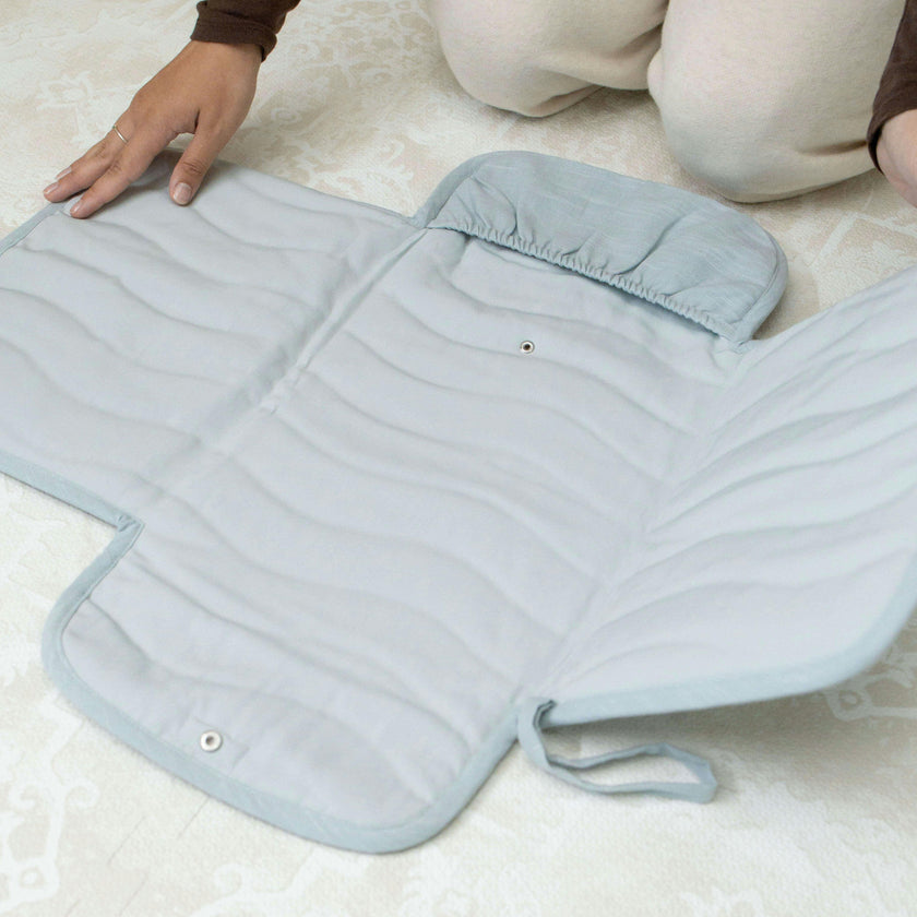 Portable Baby Changing Mat -  Mini Maven | Slate