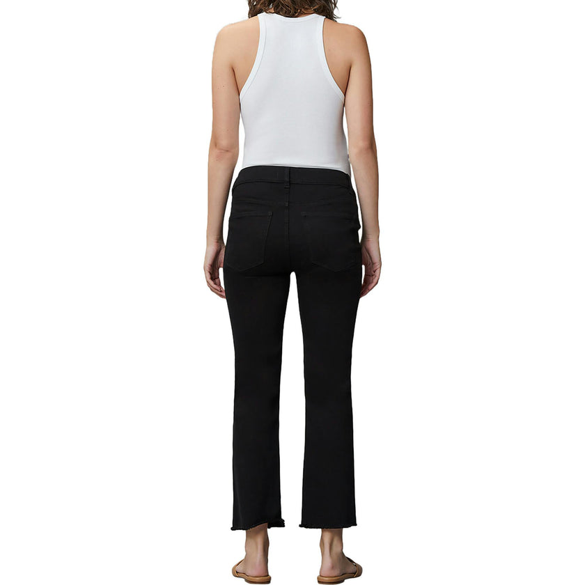 Patti Straight Maternity Vintage Jeans | Black Peached Raw