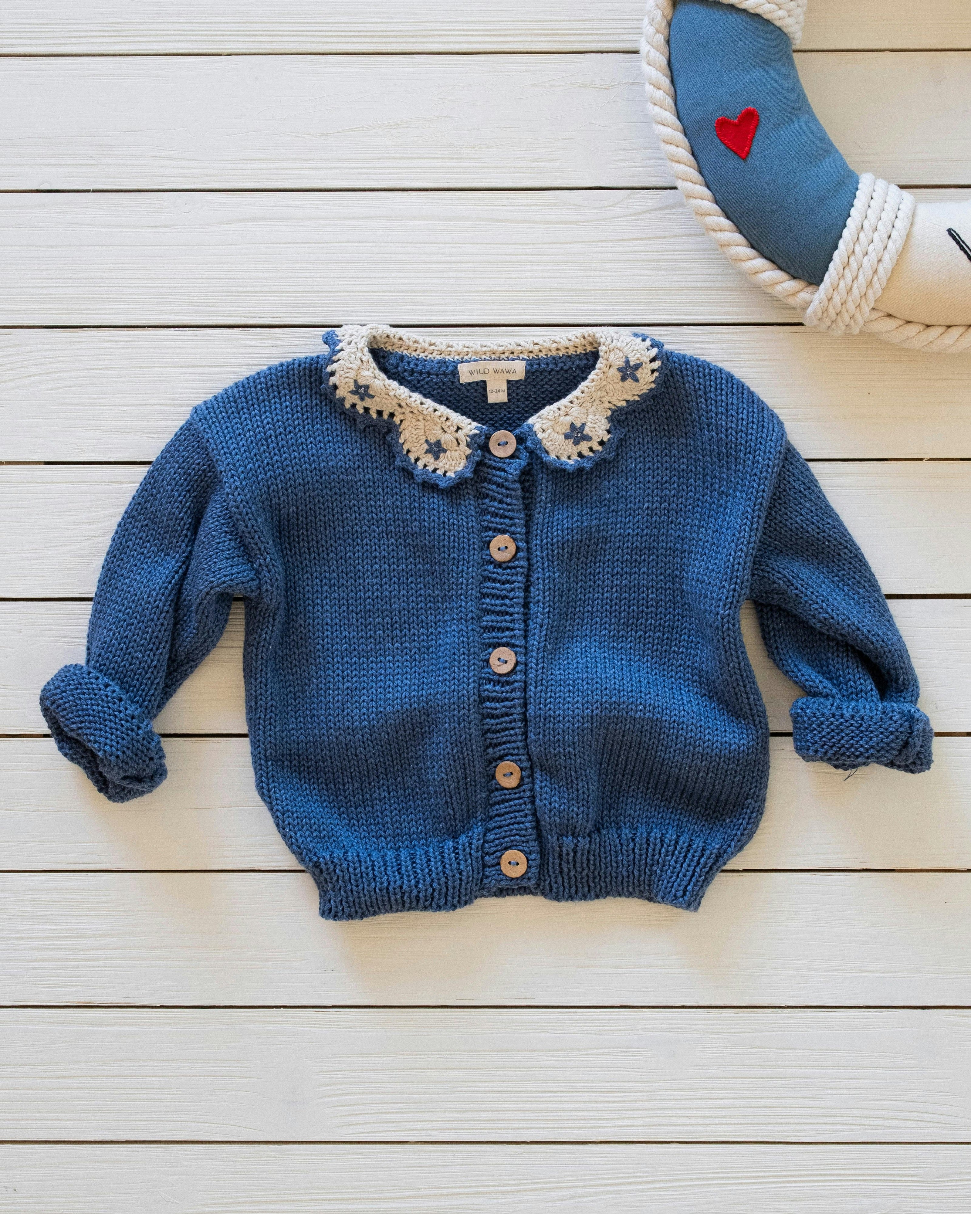 Ines Cardigan in Blue Hour
