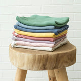 Rib Swaddle & Beanie Set Sunshine