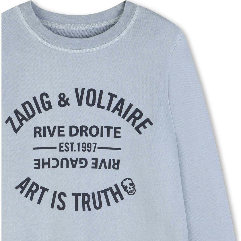 ZADIG & VOLTAIRE Classic Sweatshirt - Pale Blue