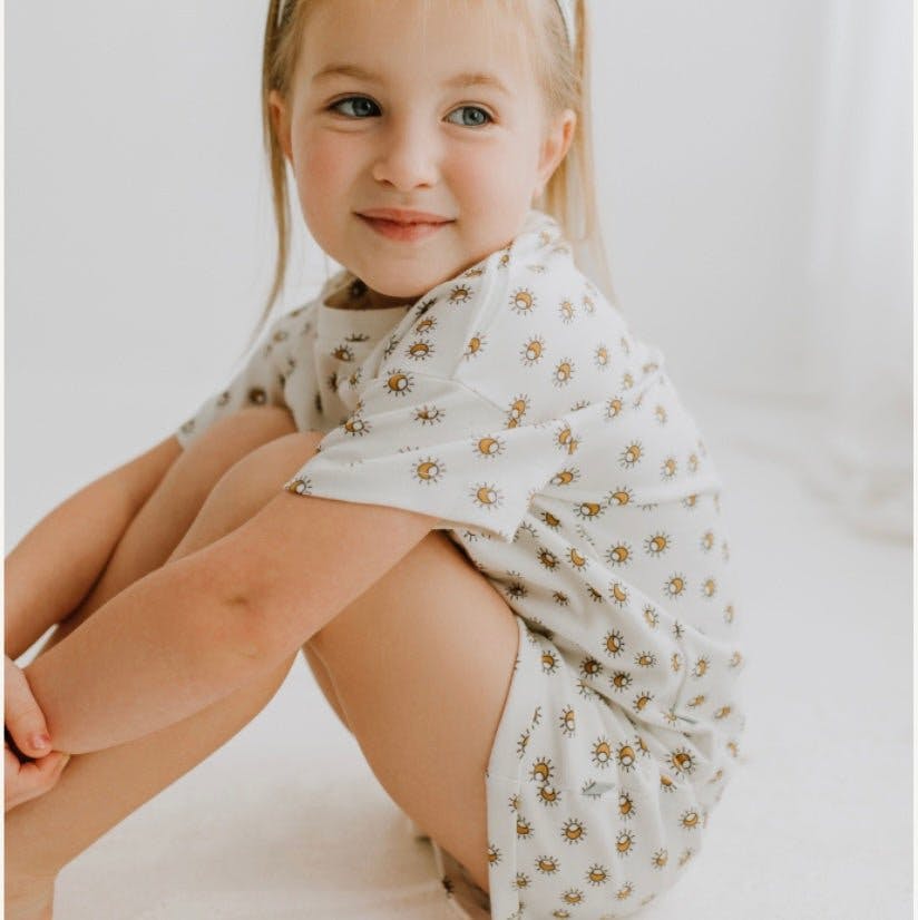 Boxy Toddler Tee | Sun